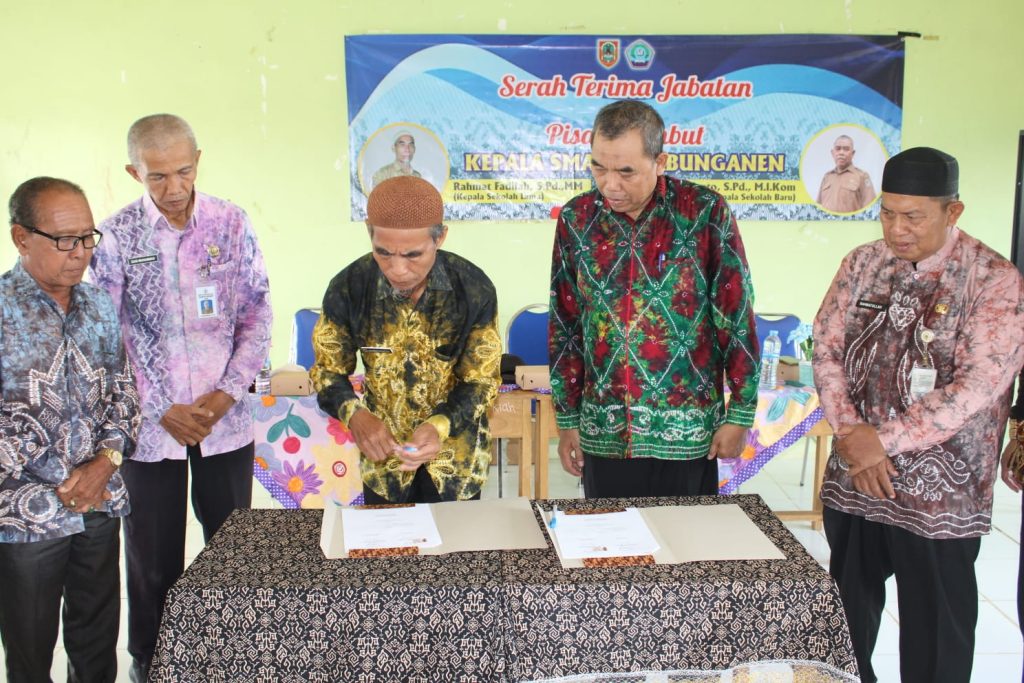 Penandatanganan Sertijab